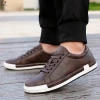 New style lace up mens leather shoes men casual shoes walking shoes casual