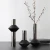 New style metal vase stainless steel metal flower vase with resin in home