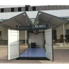 New trendy electrical hydraulic 20 ft flying door side open container storage shipping container