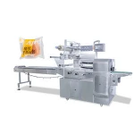 New version Multi-function flow pack envasadora  burger bun bread  packaging machine
