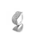 Import New White Gold Plated 925 Silver Ring Jewelry Ring 925 Sterling Silver from China