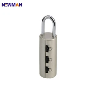 NEWMAN CP8029 small custom OEM travel luggage combination plastic lock