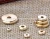 Import NHTZ-2 Wholesale Flat Disc Rondelle Spacer Beads Metal Coin beads hot bracelet jewelry finding supplies from China