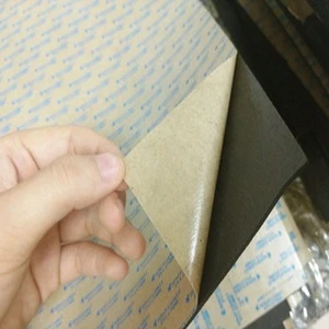 nitrile rubber foam sheet with adhesive faced