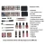 Import No Logo Cheap Complete Vanity Aluminium Beauty Cosmetic Gift Box Full Makeup Sets For Girls And Women from China