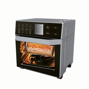 No oil multi function digital power deep kitchen air fryer toaster oven for Rotisserie
