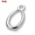 Import Non lock O- type round ring zipper slider for fashion garment production from Taiwan