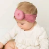 Nylon Headbands Baby Lovely Round Ball Elastic Wide Soft Cotton Head Wrap Hair Bands Newborn Children Kids Hair Accessories