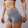 OEM Activewear Women Plain High Waist Compression Soft Quick Dry Running Crossfit Fitness Yoga Shorts