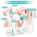 OEM best fast painless hair removal cream depilatory cream for body bikini