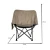 Import OEM Brand Moon Chair Lightweight Foldable Outdoor Portable Metal Chair Fishing Beach Camping Drawing Picnic Park Application from China