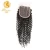 Import OEM Brazil 4x4 Lace real hair toupee kinky curly closure Middle/trisection/free kinky hair lace closure from China