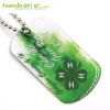 OEM Design Cheap Personalized Printing Metal Running Dog Tag