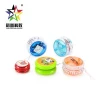 OEM design colorful plastic flashing toys retractable yoyo wholesale for children