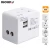 Import OEM ODM logo printing worldwide Universal travel adaptor with dual usb electrical gift items for iphone charger travel adapter from China
