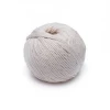 OEM pearl colored crochet hand knitting soft dyed 100% organic cotton chunky yarn price for wholesale in bulk