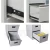 Import Office equipment file drawer cabinet unit 4 drawer steel filing cabinet from China