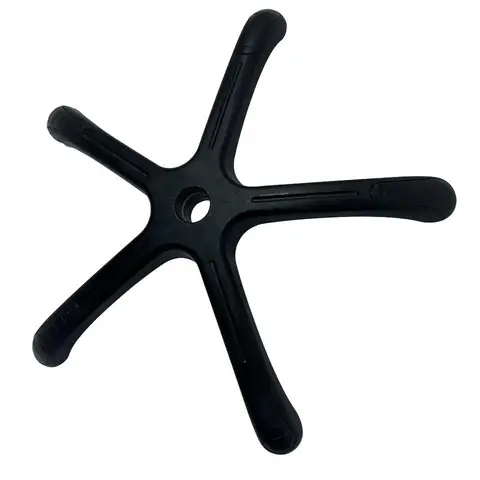 Office Furniture Accessories Nylon Chair Legs with Paint Baking Process
