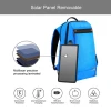 Original Factory HAWEEL Outdoor Multi-function 7W Solar Panel Powered USB charging Casual Backpack Laptop Bag with Handle