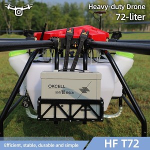 Original Fpv 8 Rotor Uav Automatic Return Hover T72 Remote Control Heavy Lift Fumigation Agricultural Spraying Orchard Drone