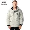 Orolay Men&#39;s Warm Parka Down Ski Jacket Winter Coat with Detachable Hood