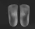 Import ORTHOCUSHION P2 breathable leather transverse arch support orthotic pad flat feet footcare heat moldable orthotics insoles from China