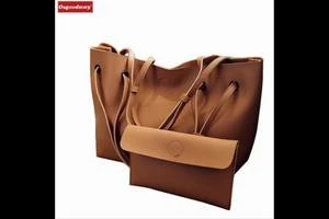 Osgoodway Soft Leather Women Bag Set Luxury Brand 2018 Fashion Designer Female Shoulder Bags Big Casual Bags Set Handbag