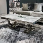 Other living room furniture grey marble living room table coffee metal coffee table square coffee table