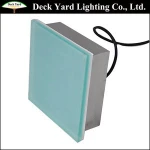 Outdoor Brick Street Light Square Led Brick Garden Light Underground Paver Lights
