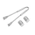 Import Outdoor Camping Accessories Portable BBQ Tools Set Stainless Steel BBQ Grilling Tools With Carry Bag from China