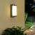 Import Outdoor garden wall lamp e27 5w 10w 20 led led boundary solar wall light sensor wall clock 12v outdoor gas light with panel from China