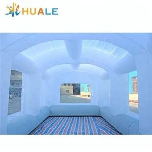 Outdoor inflatable used car paint booth portable spray booth for car