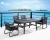 Import Outdoor patio furniture morden rope furniture wicker garden outdoor chair and table from China