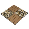 Outdoor plastic wood floor balcony bathroom garden DIY  stone anti-corrosion ecological brick