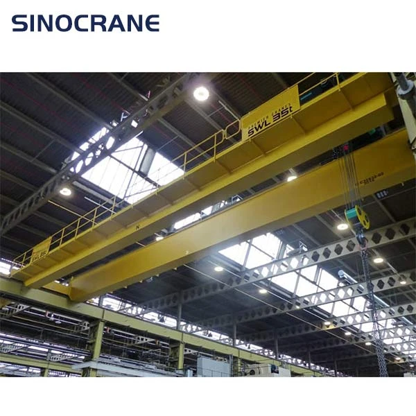 Overhead crane double girder crane construction lifting pallets lifting electric overhead crane