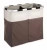 Import OYUE customized selling products foldable double clothes laundry hamper from China