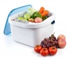 Ozone and ultrasonic vegetable and fruit washer, household ultrasonic washer