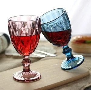 Party Gifts Drinking Relief Goblet Glass Cup