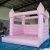 Import Pastel pink bouncy castle wedding inflatable bounce house commercial for sale from China