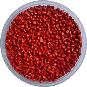 PE PP ABS HIPS Blowing Film Injection Molding Pigment Concentration Plastic Pellet Red Masterbatch