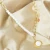Import Pearl Necklace  Stainless steel Plated  18K Gold   Antitarish Jewelry Wholesale Gift party For Women from China