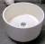 Import Pedicure Bowl No Faucet Pedicure Chair Parts Beauty Salon Furniture Spa Pedicure Chair Glass Bowl from China
