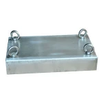 Permanent Magnetic Iron Ore Separator Magnet Overband Suspended Plate For Conveyor Belt