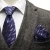 Import Personalised Tie 100% Polyester Jacquard Tie Pocket Square Set from China