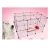 Import Pet Playpen Foldable Fence DIY Small Animal Exercise Includes Door and Cable Ties Metal Wire Animal Grid Cage from China