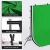 Import Photography Video Studio Lighting Kit 8.5 x 10 ftBackground  Support System Including 3pcs Backdrops BlackWhite Green from China