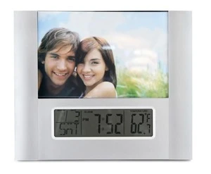 Picture Frame with Bigger LCD Screen Digital Clock 3d Table Clock