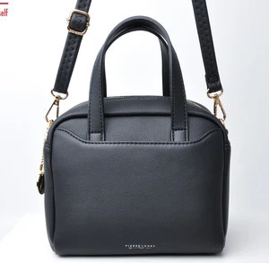 Pierre Loues Autumn Newest Design Pu Leather Cross Bag High Capacity Simple Handbag Tote Bag Purses  For Women