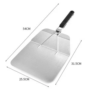 Pizza Peel Extra Large Pizza Paddle Stainless Steel With Folding Handle