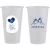Import plastic cup sizes plastic danone yogurt Wholesale Disposable 16oz 24oz Transparent Drink Pp Plastic Cup from China